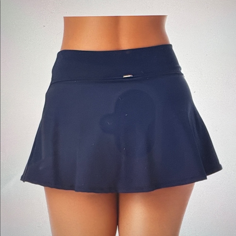 NWT ANNE COLE Deep Blue Swim Bottom, Size: L